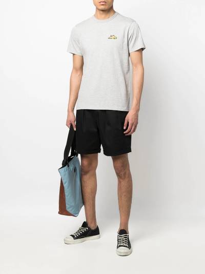 Maison Kitsuné Taxi-patch crewneck T-shirt outlook