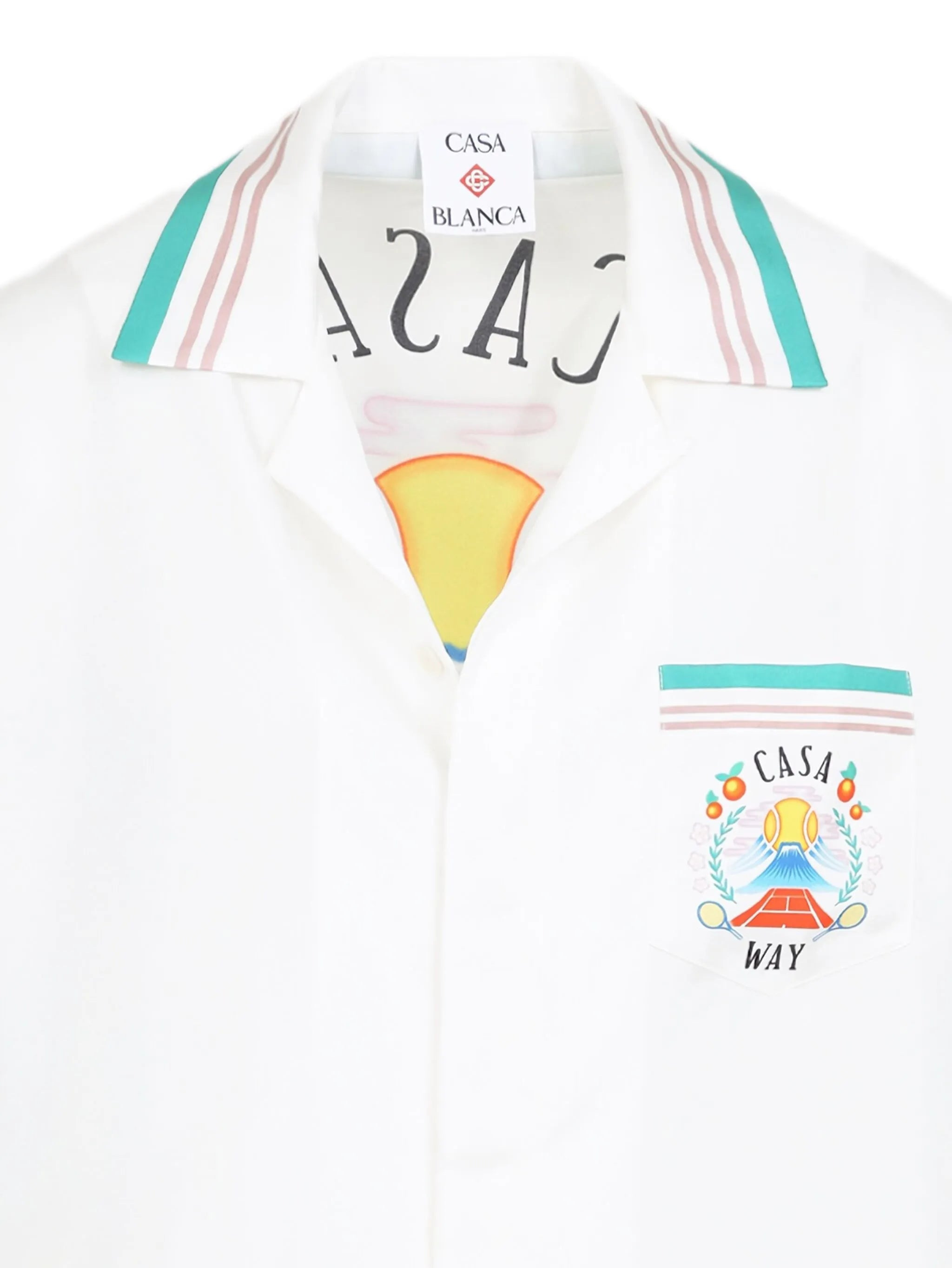 Casa Way printed silk shirt - 3