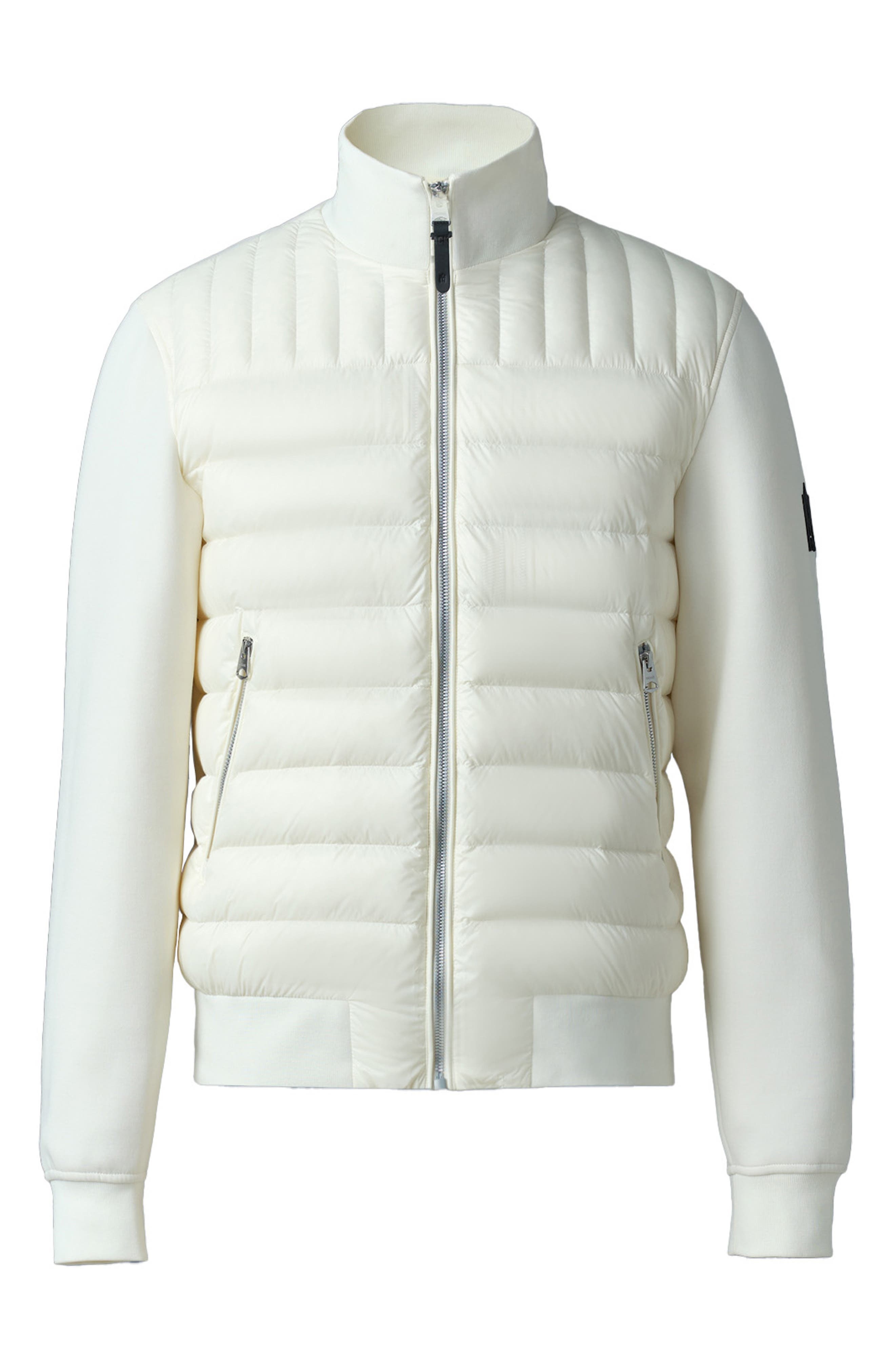 Mackage Collin-R Quilted Down Puffer Jacket in Cream at Nordstrom - 5