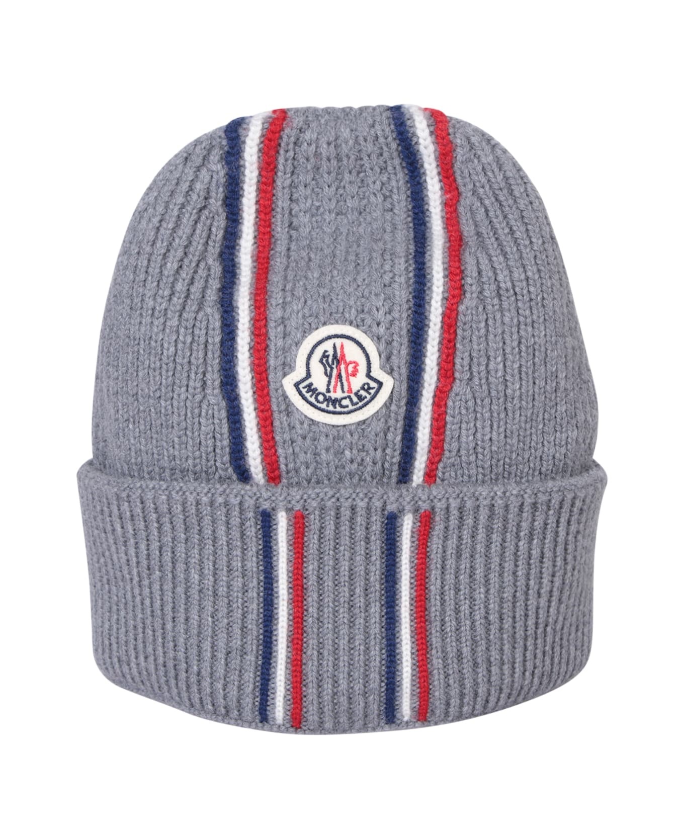 Logo Patch Knitted Beanie - 1