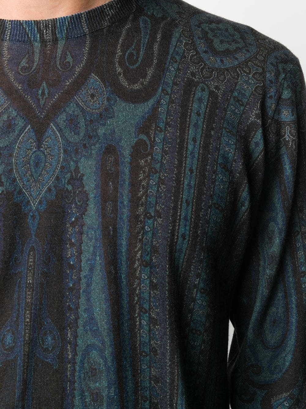 paisley-print sweatshirt - 5