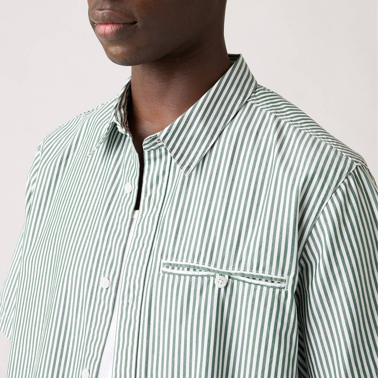 SHORT-SLEEVE ZANDT CROPPED SHIRT - 5