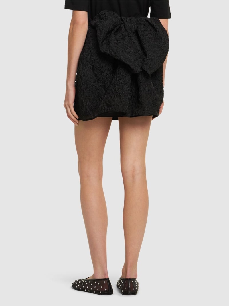 cecilie bahnsen / ribbon mini skirt