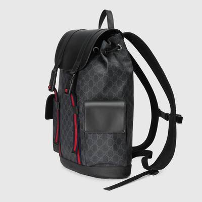 GUCCI GG Black backpack outlook