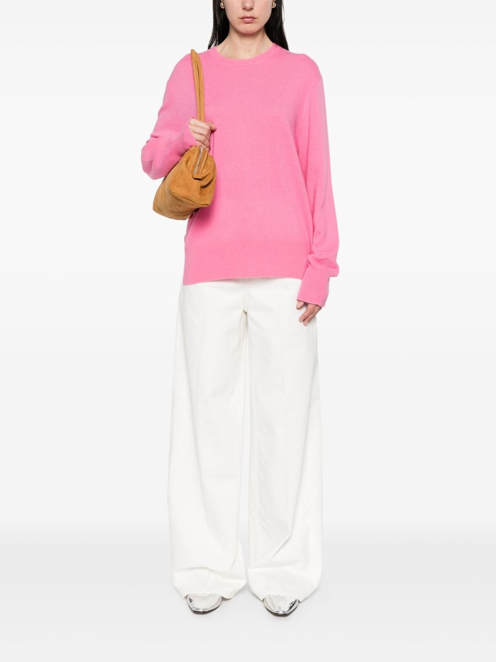 crew-neck cashmere sweater - 2