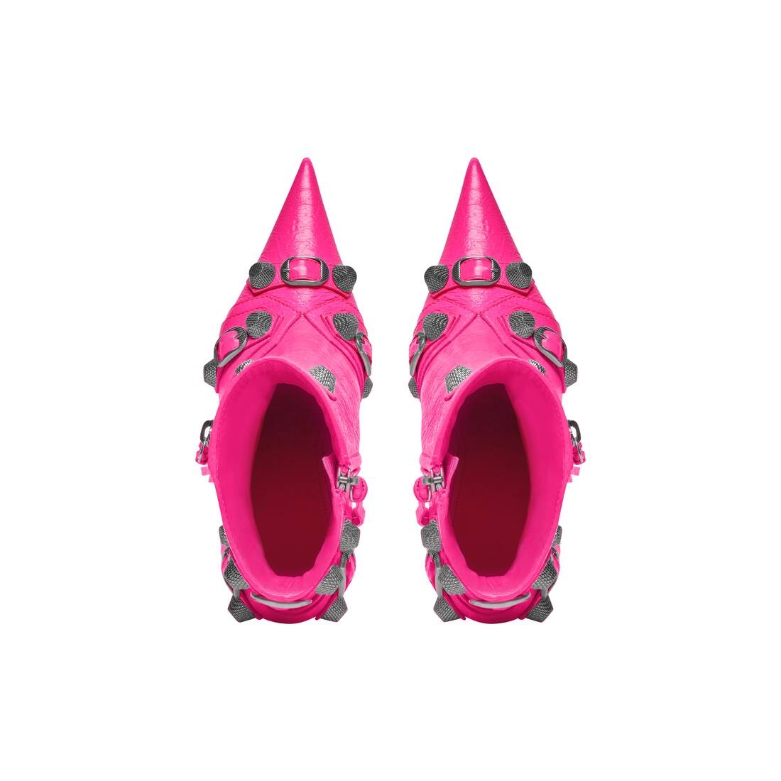 Women's Cagole 90mm Bootie in Fluo Pink - 5