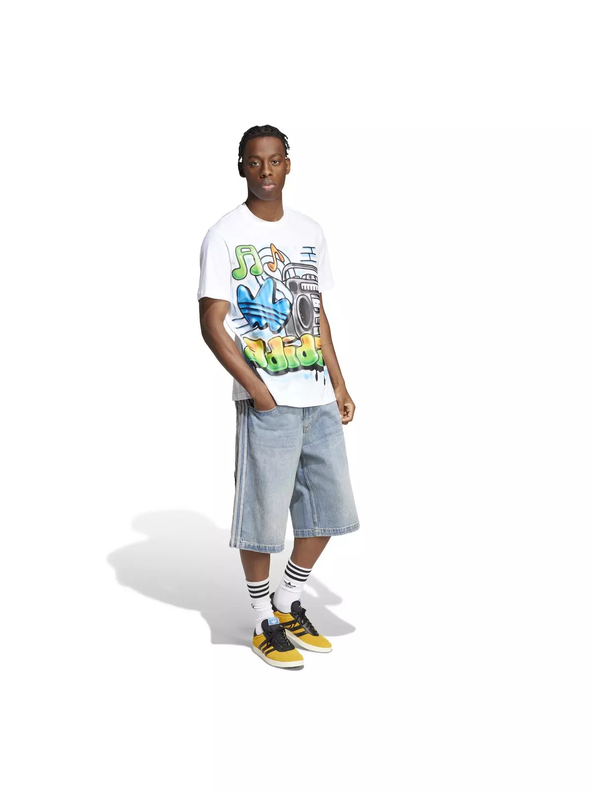 Originals Men's Adilenium Season 3 Denim Shorts - 5