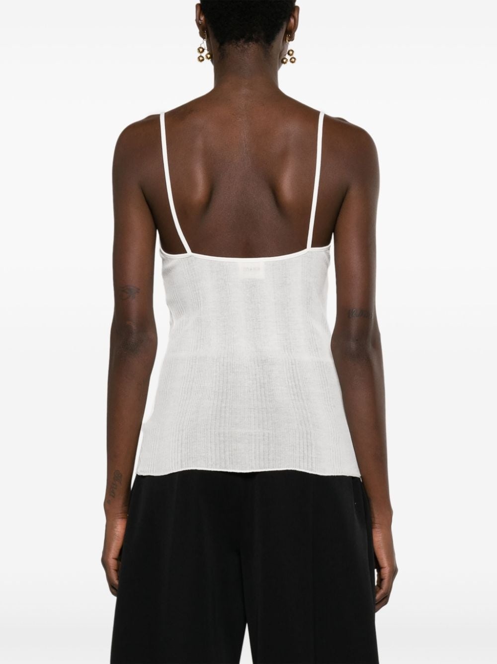 Mona semi-sheer tank top - 4