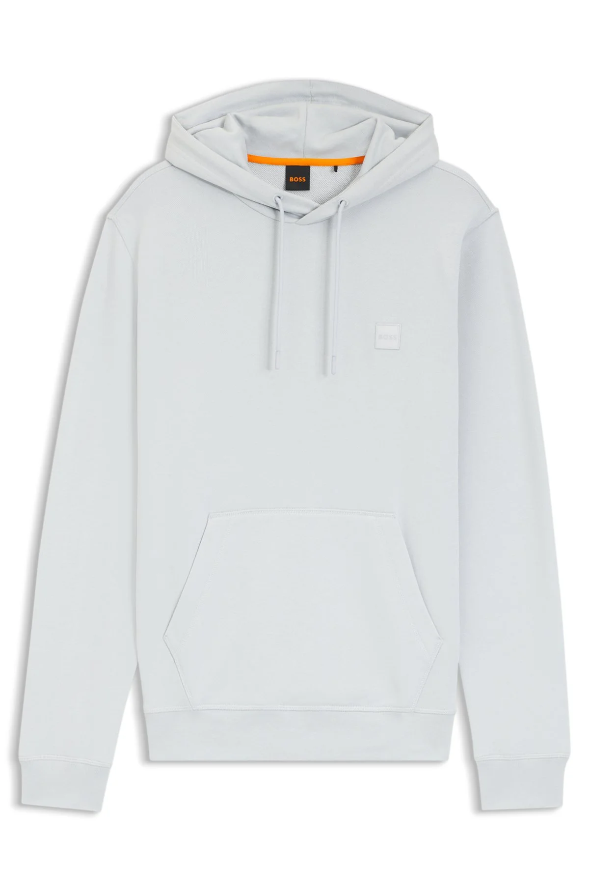 LOGO-PATCH HOODIE IN COTTON TERRY - 1