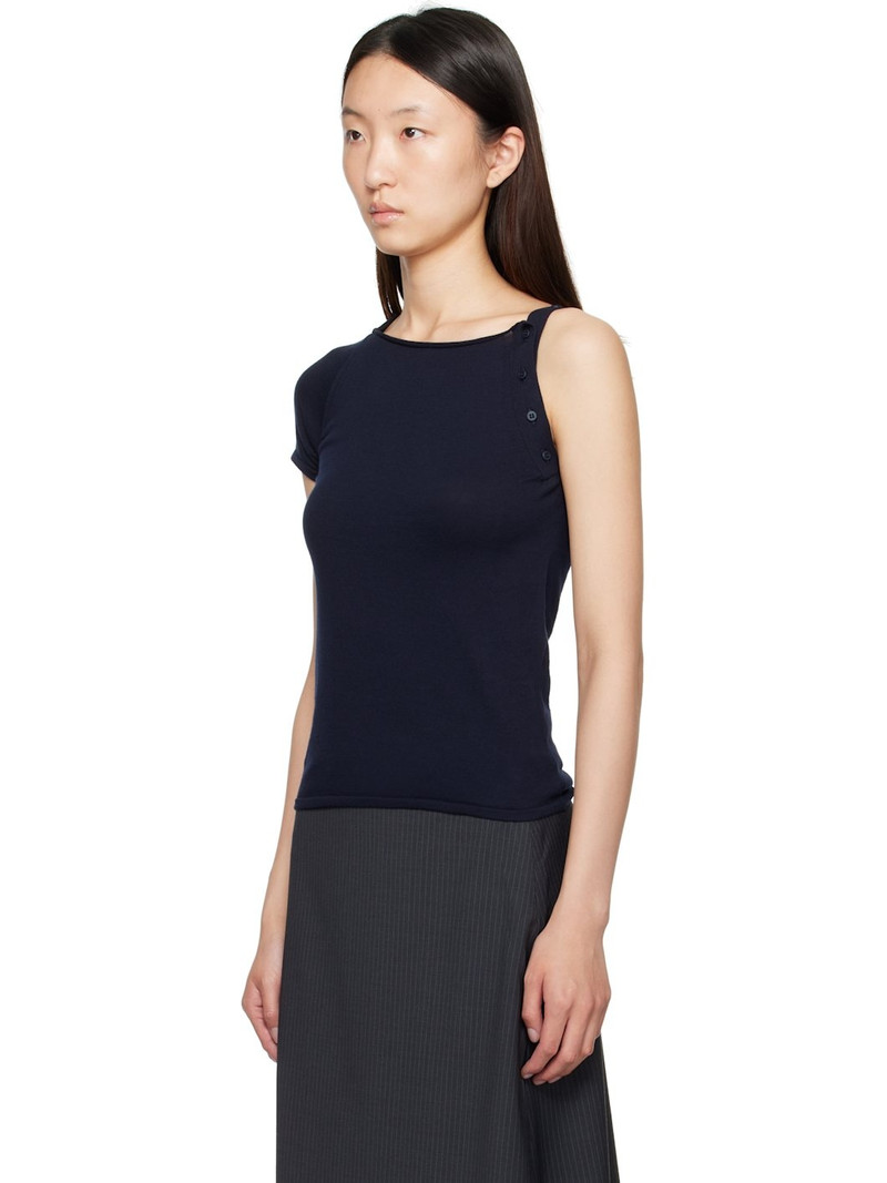 paloma wool Navy Samir Top outlook