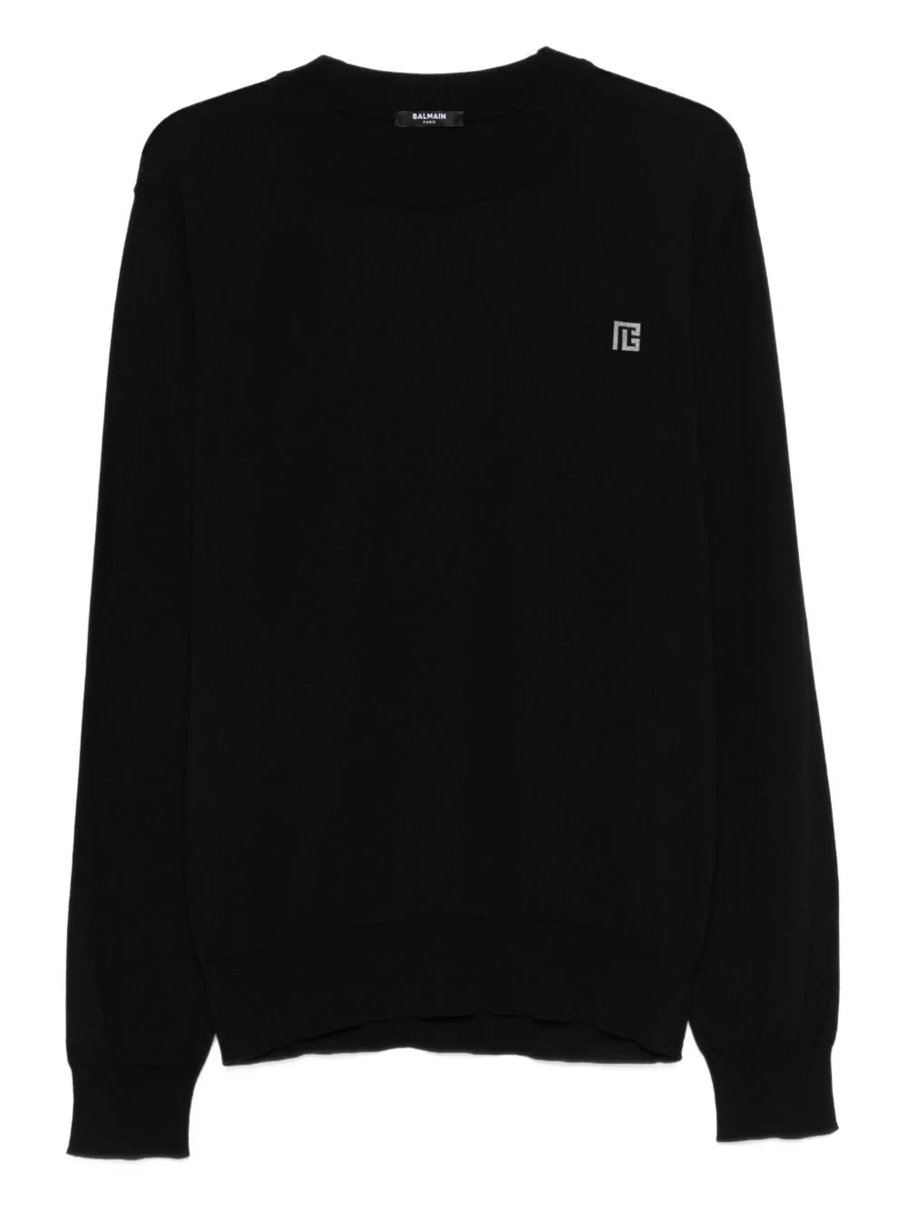 logo-detail long-sleeve T-shirt - 1