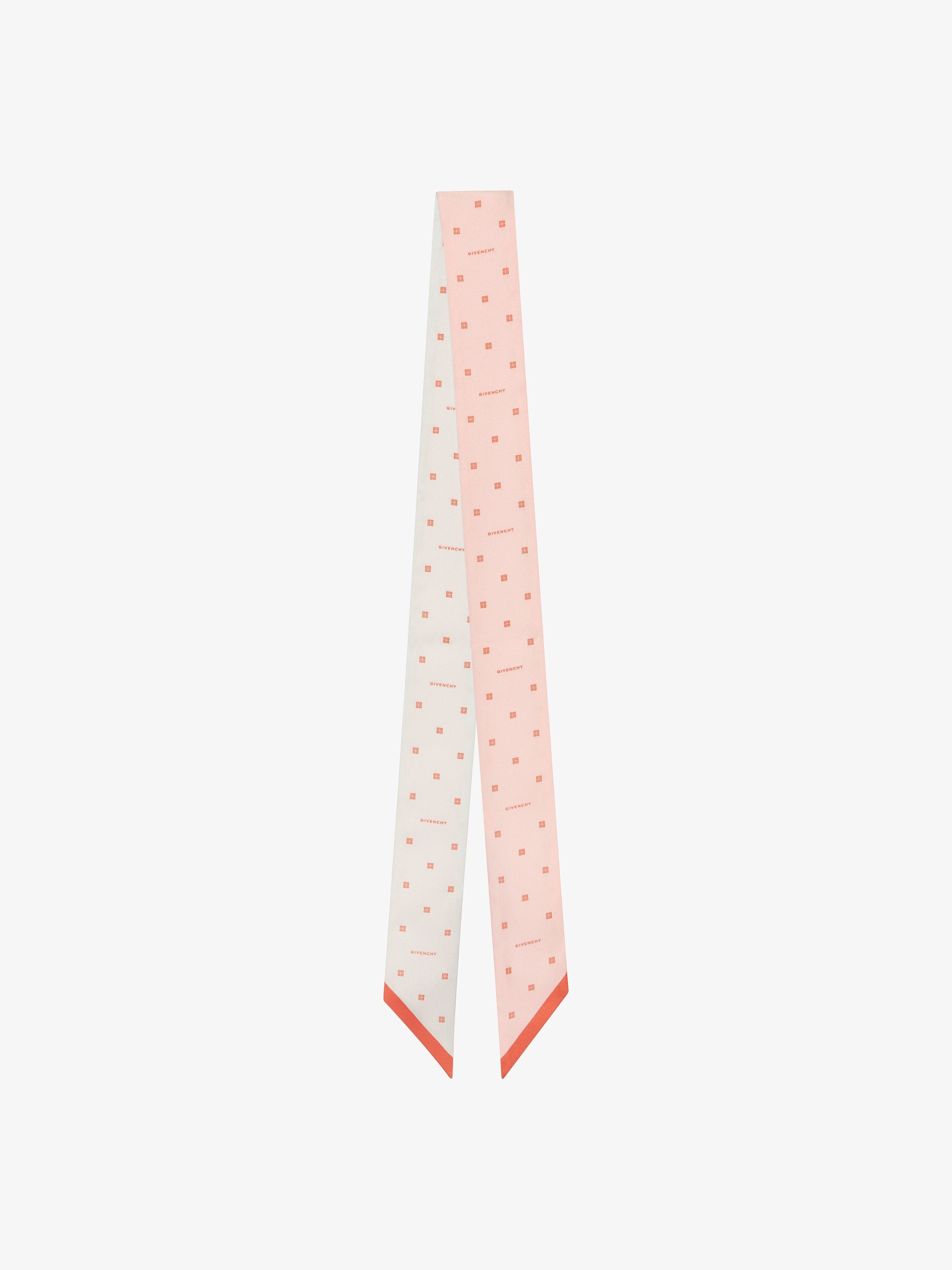 DOUBLE SIDED SCARF IN SILK - 1