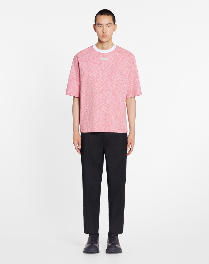 Lanvin HEATHERED-EFFECT LOOSE-FITTING T-SHIRT outlook