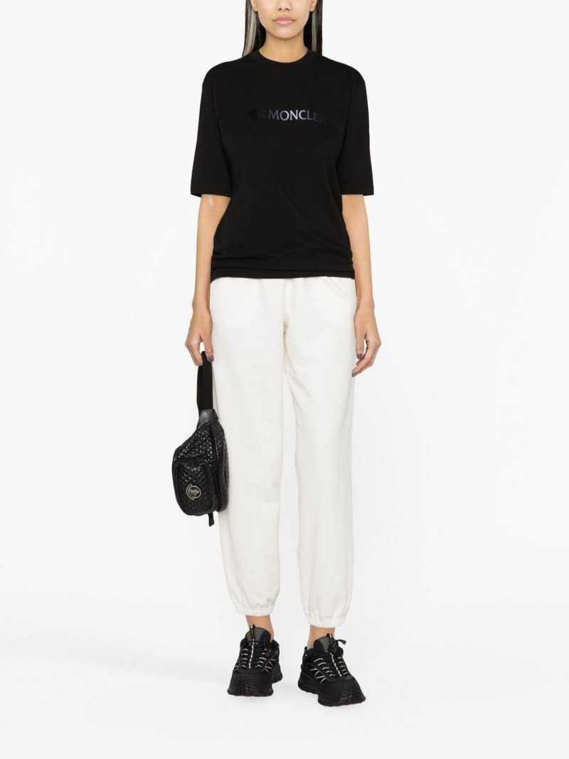 Moncler logo-print cotton T-shirt outlook