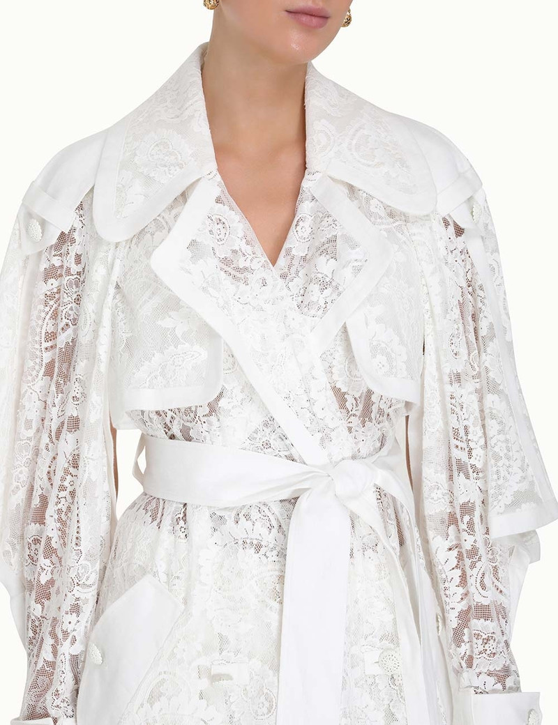 WONDERLAND LACE TRENCH COAT 9