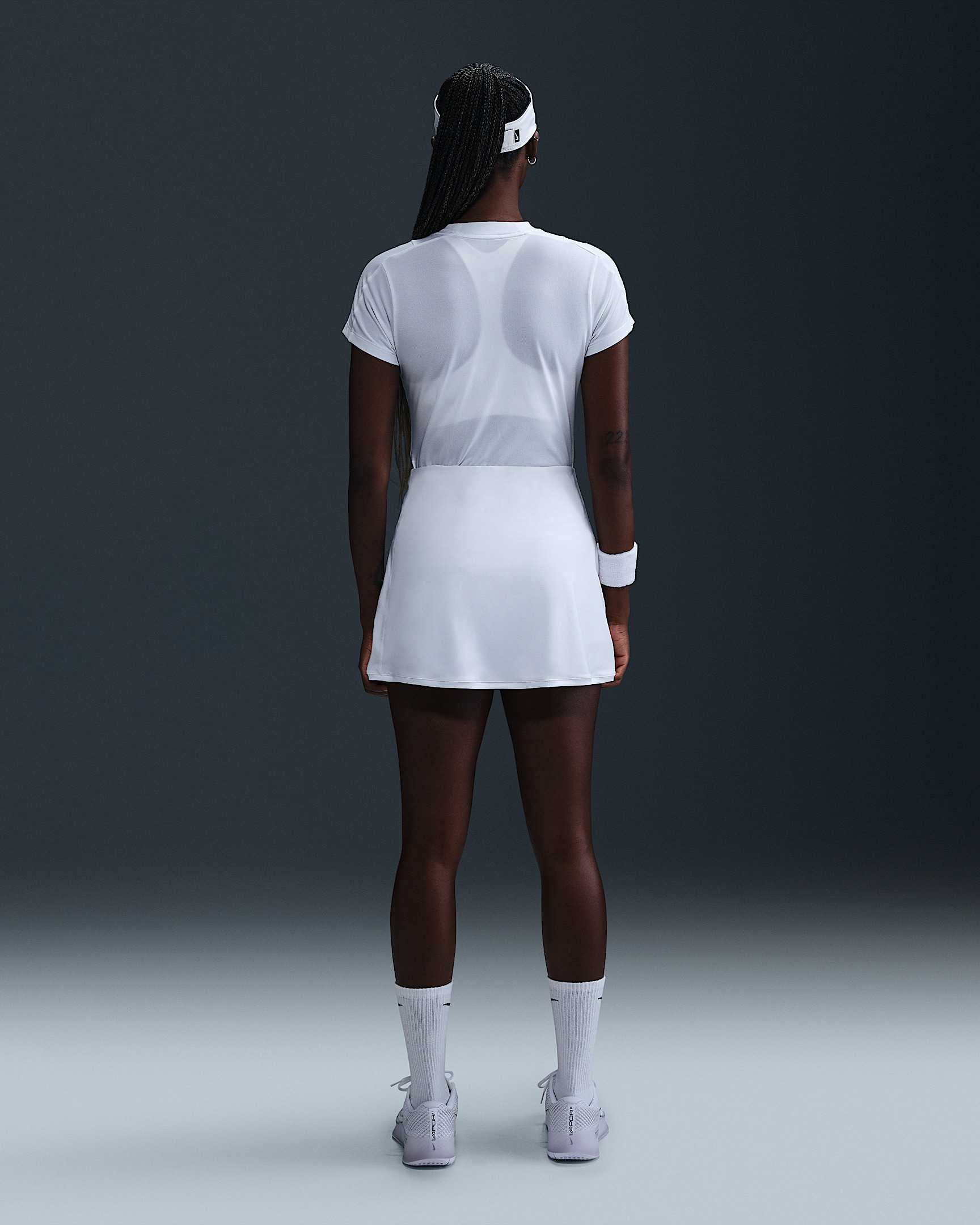 Nike Victory Women's Dri-FIT Straight Tennis Skirt - 4