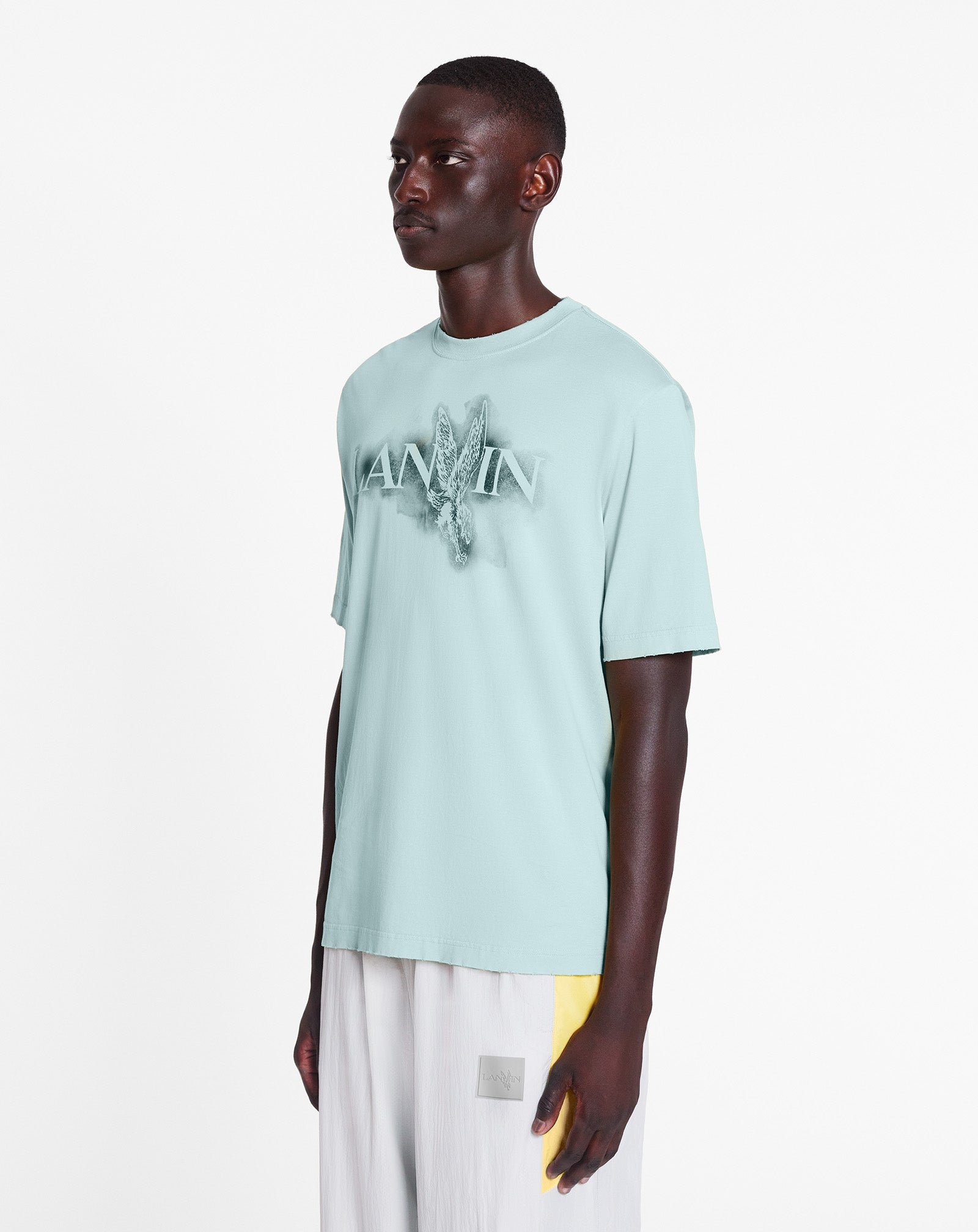 LANVIN X FUTURE CLASSIC EAGLE PRINT T-SHIRT - 3