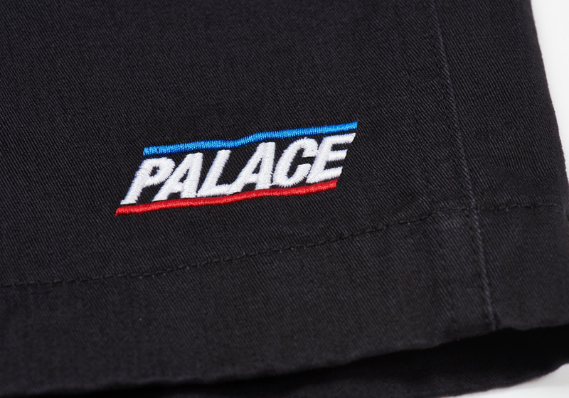 BASICALLY A WASHED COTTON SHORT BLACK 3