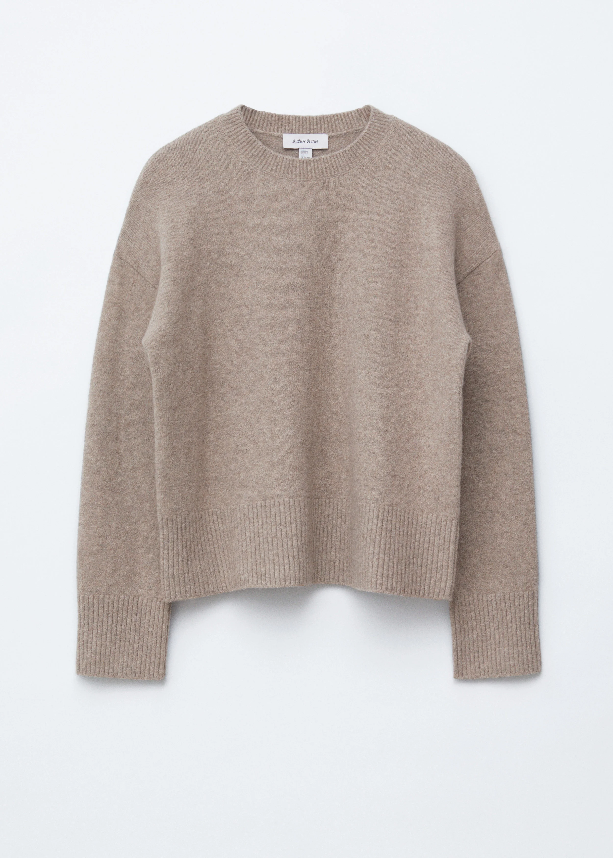 Relaxed Fit Knitted Sweater - 1