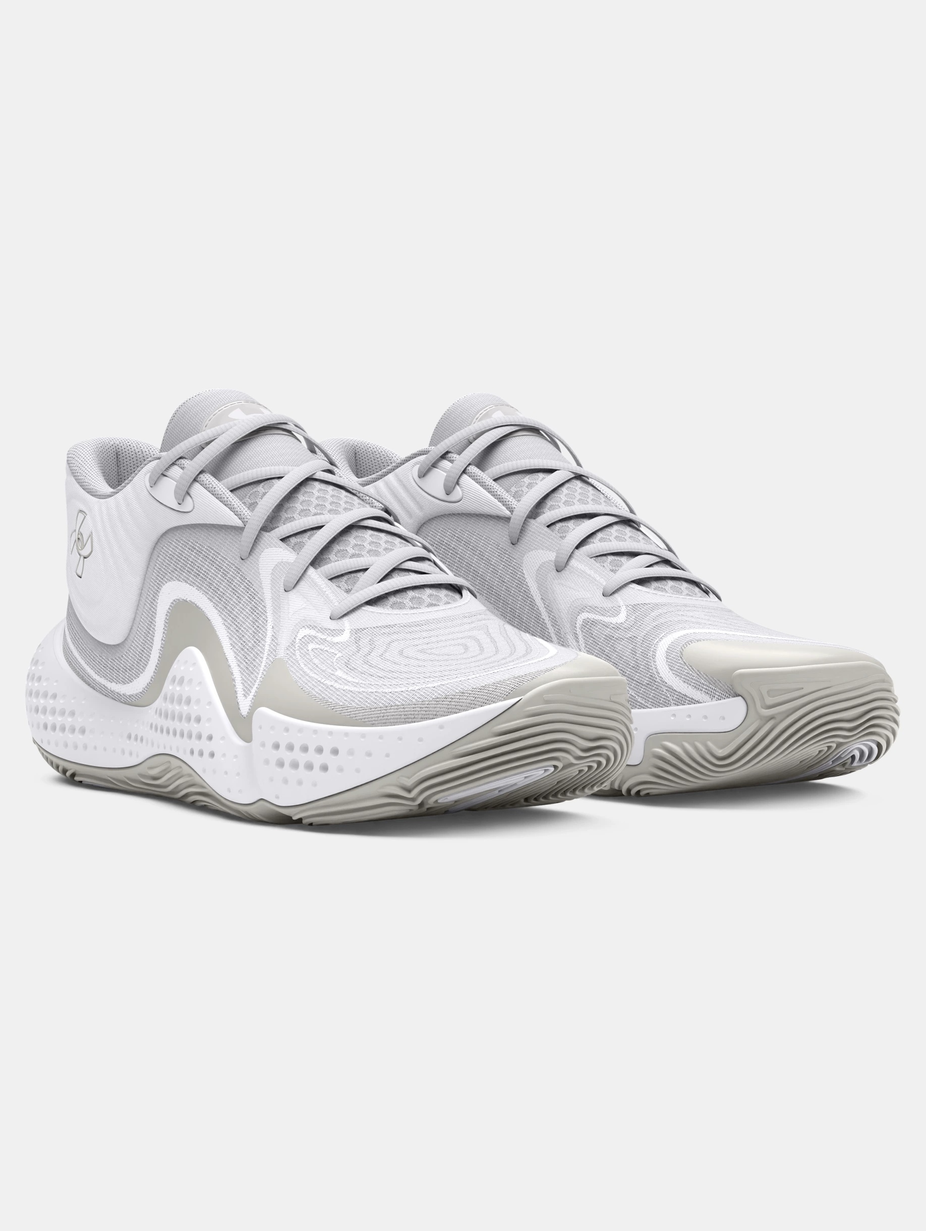 Unisex UA Spawn 6 Mid Basketball Shoes - 5