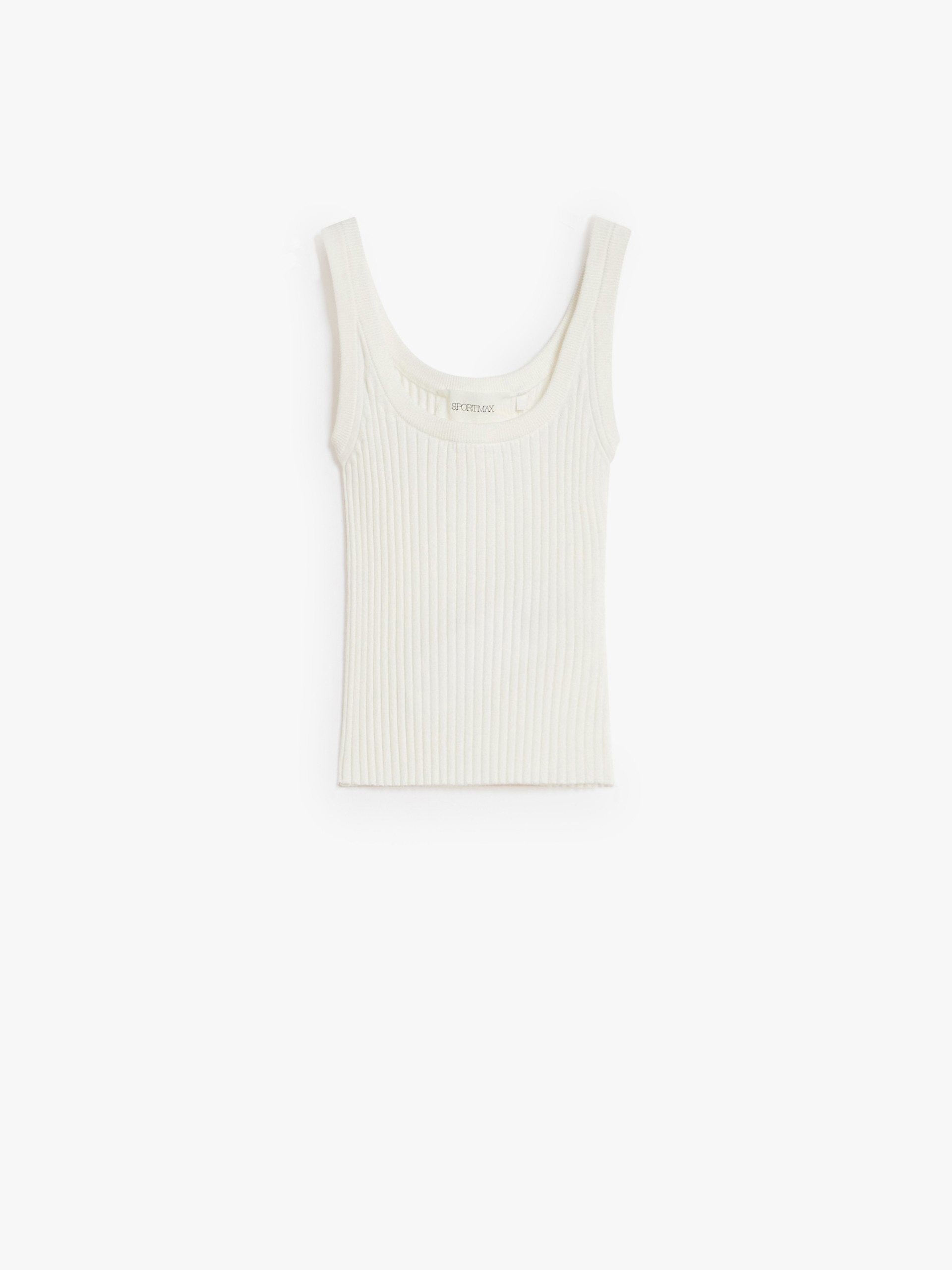 PAPILLA Crop stretch viscose vest top - 1
