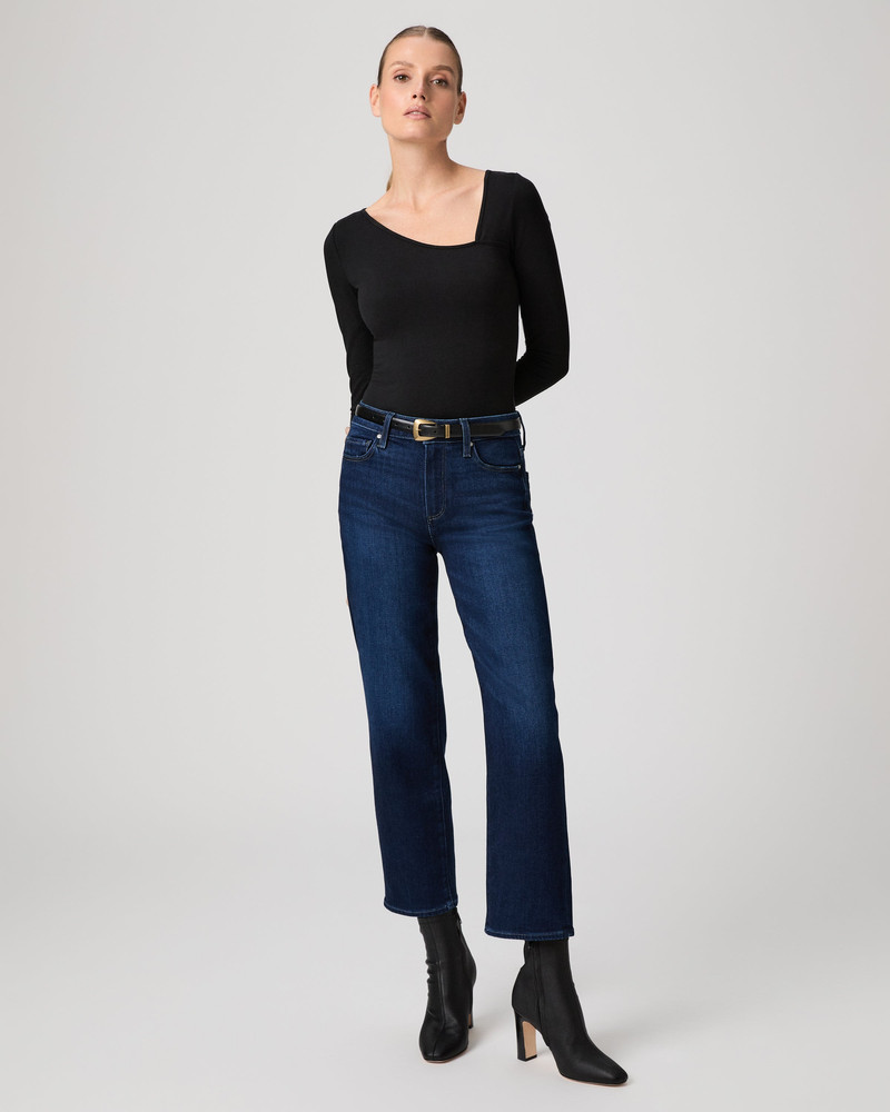 PAIGE Mason Ankle Straight Jean outlook