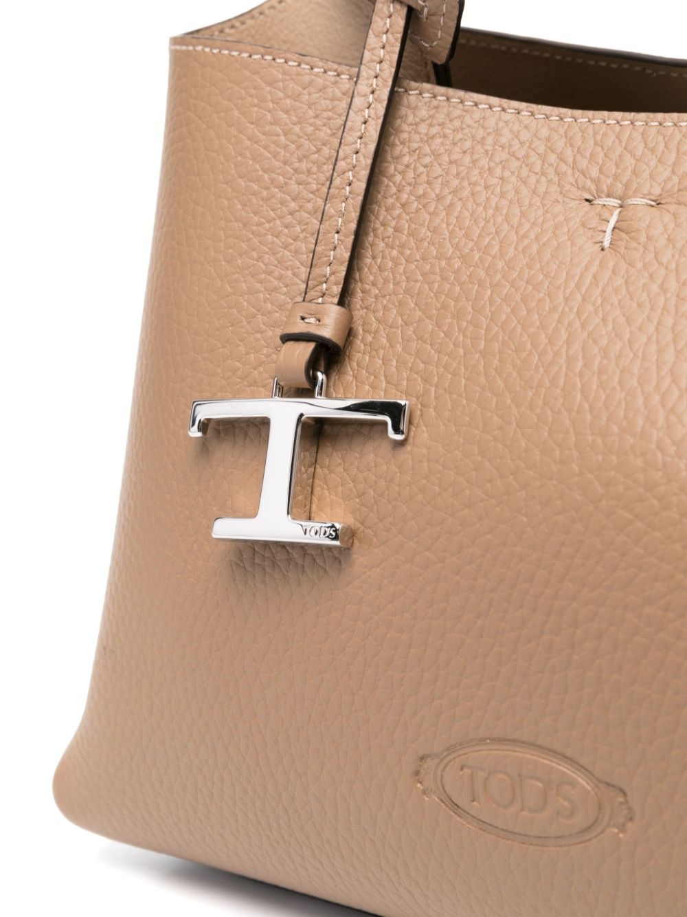 leather tote bag - 4