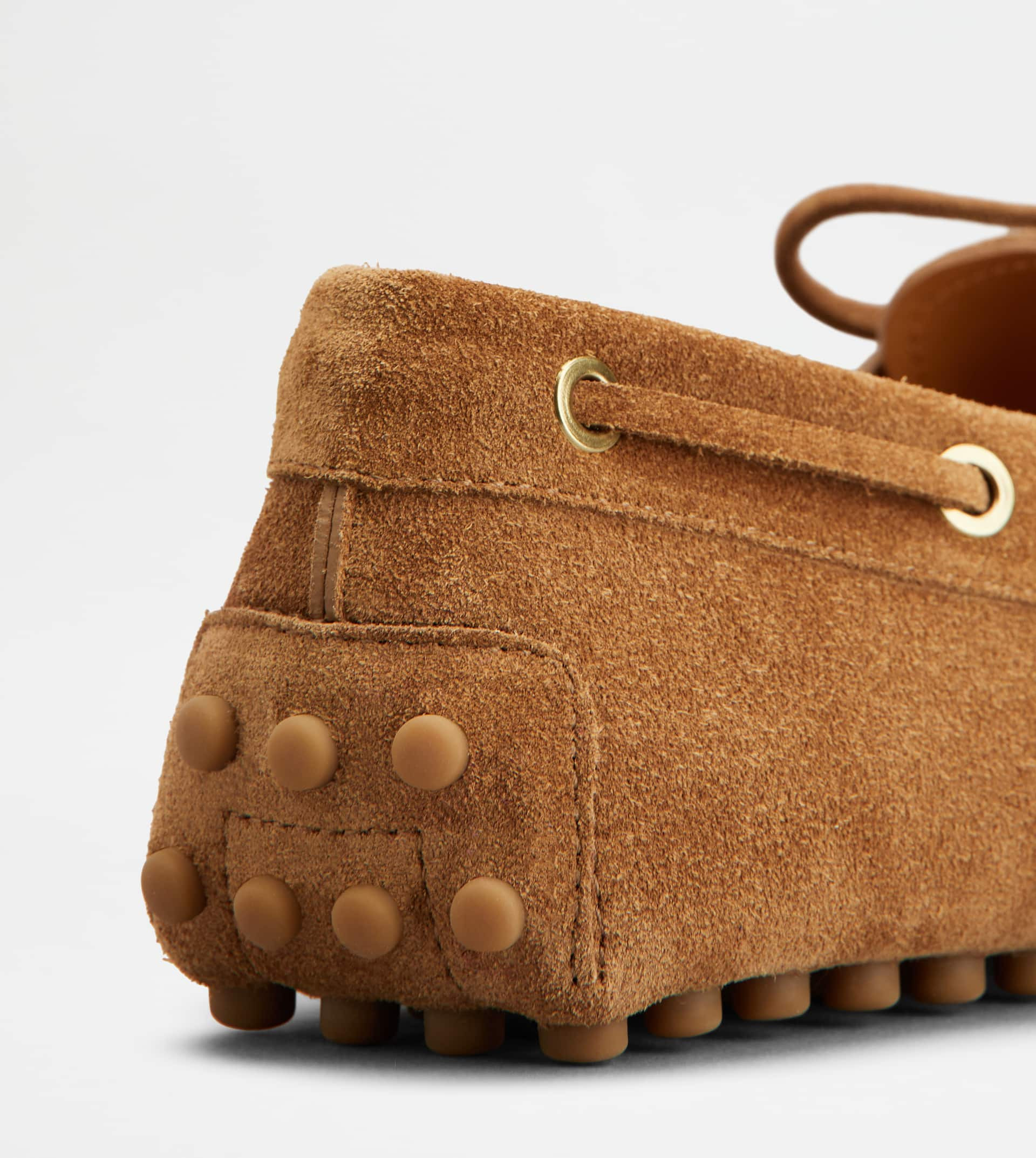 BOAT GOMMINO IN SUEDE - BROWN - 5