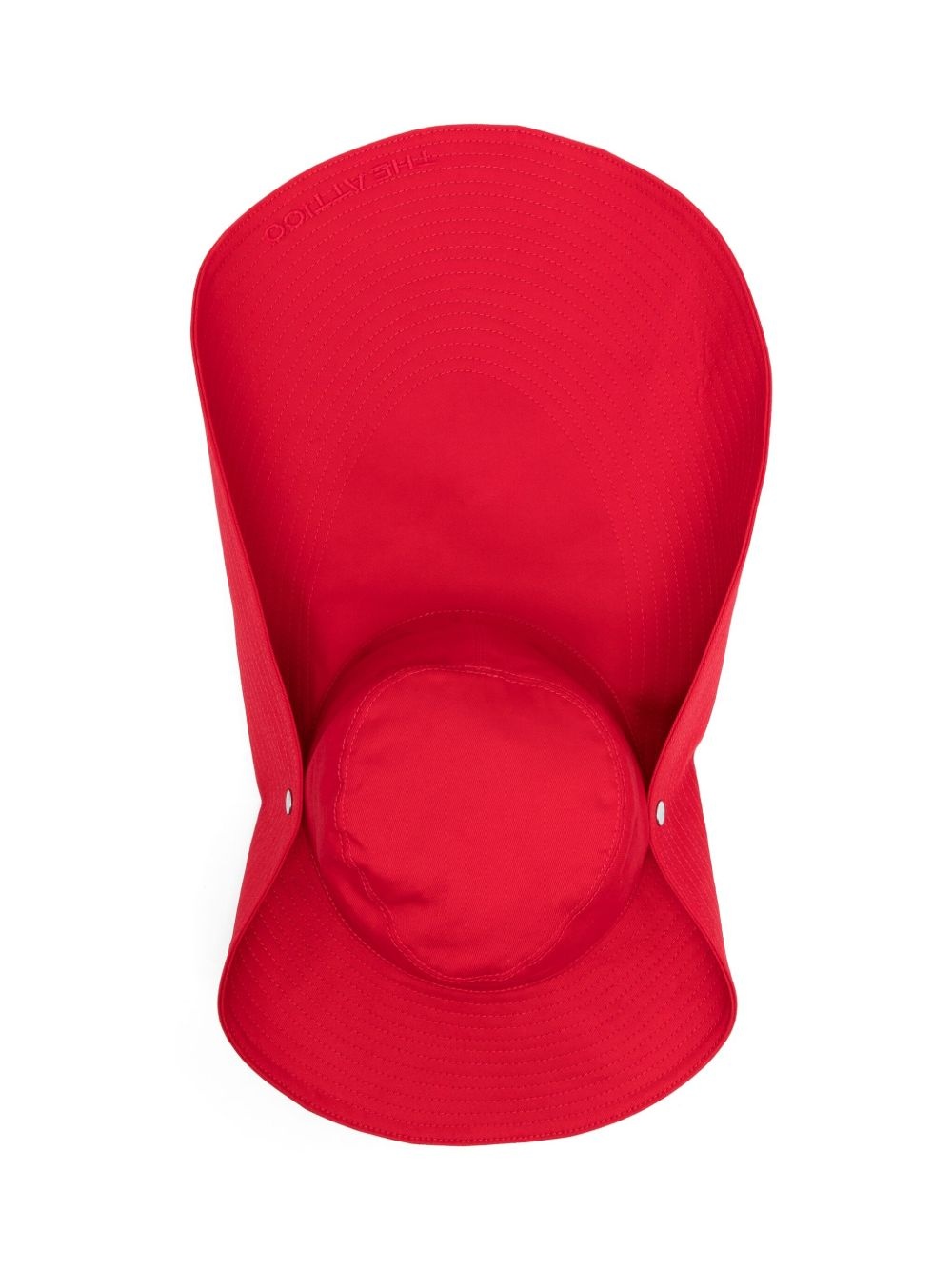 logo-embroidered sun hat - 2