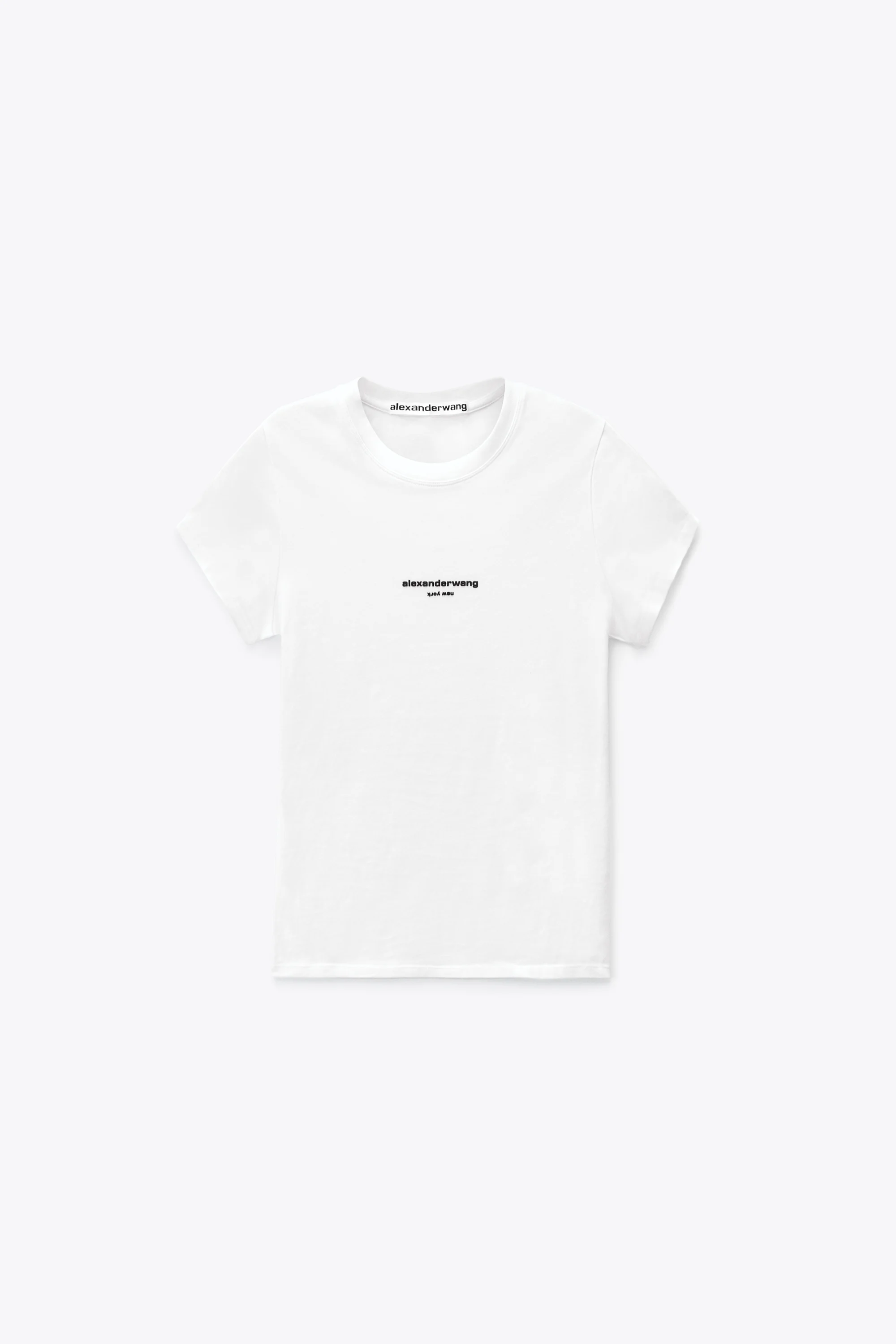 LOGO PRINT FITTED TEE - 1