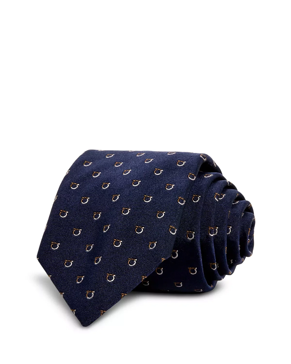 Silk Classic Gancini Tie - 1