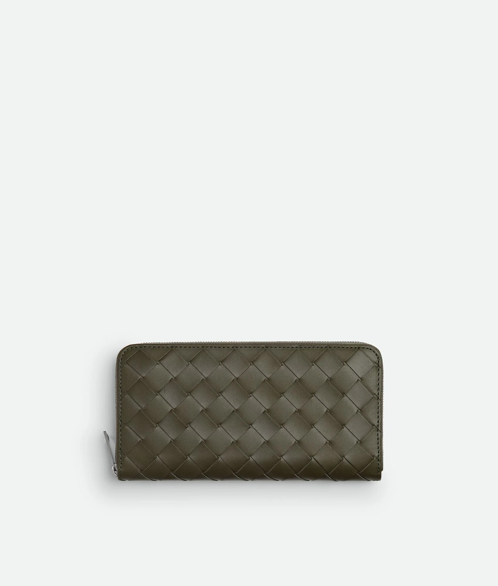 Intrecciato Zip Around Wallet - 1