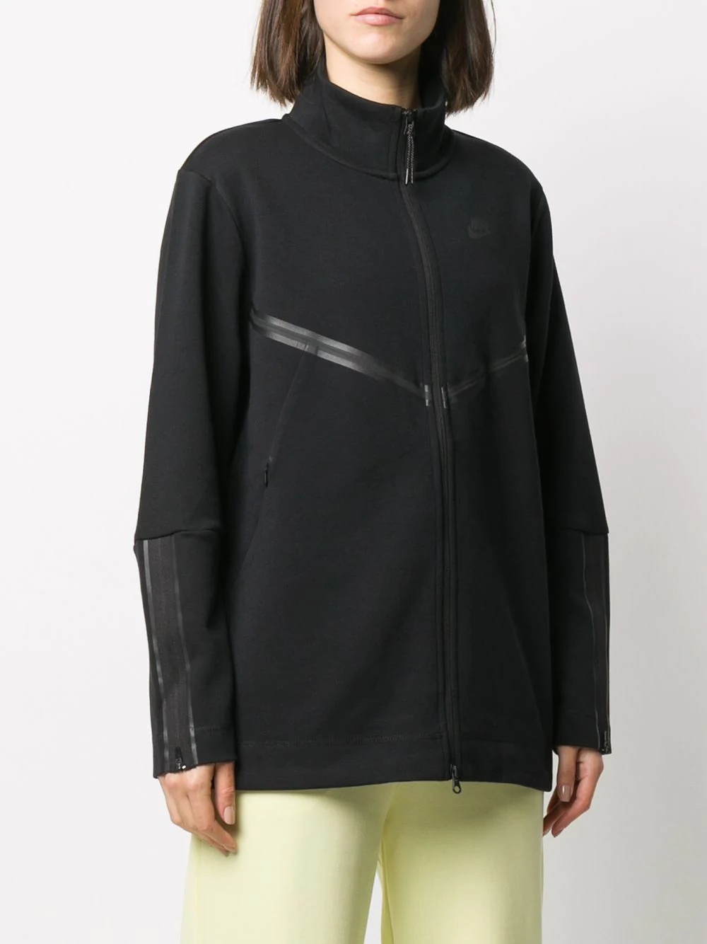 zip-up oversized jacket - 3