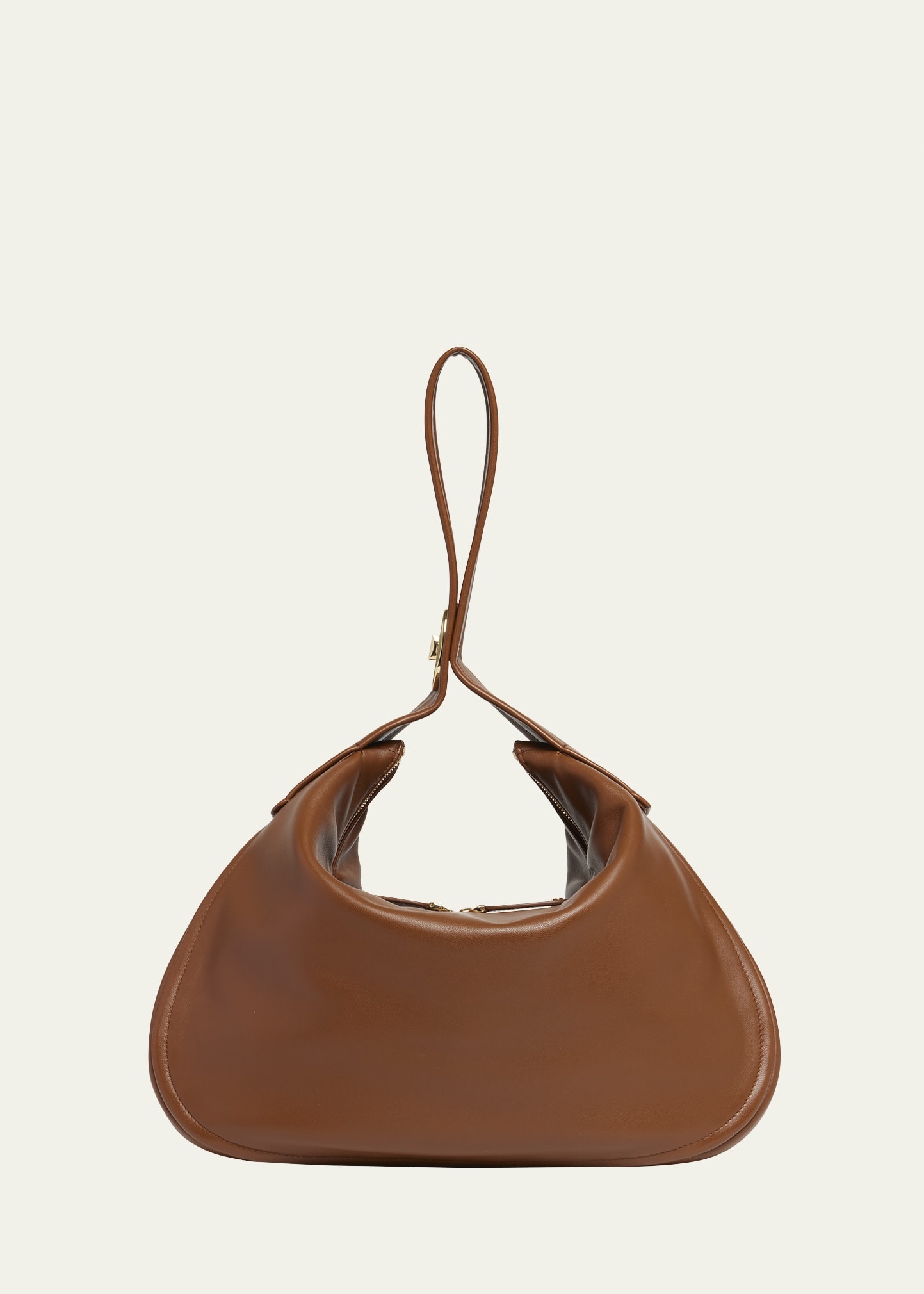 Go Large Leather Hobo Bag - 1