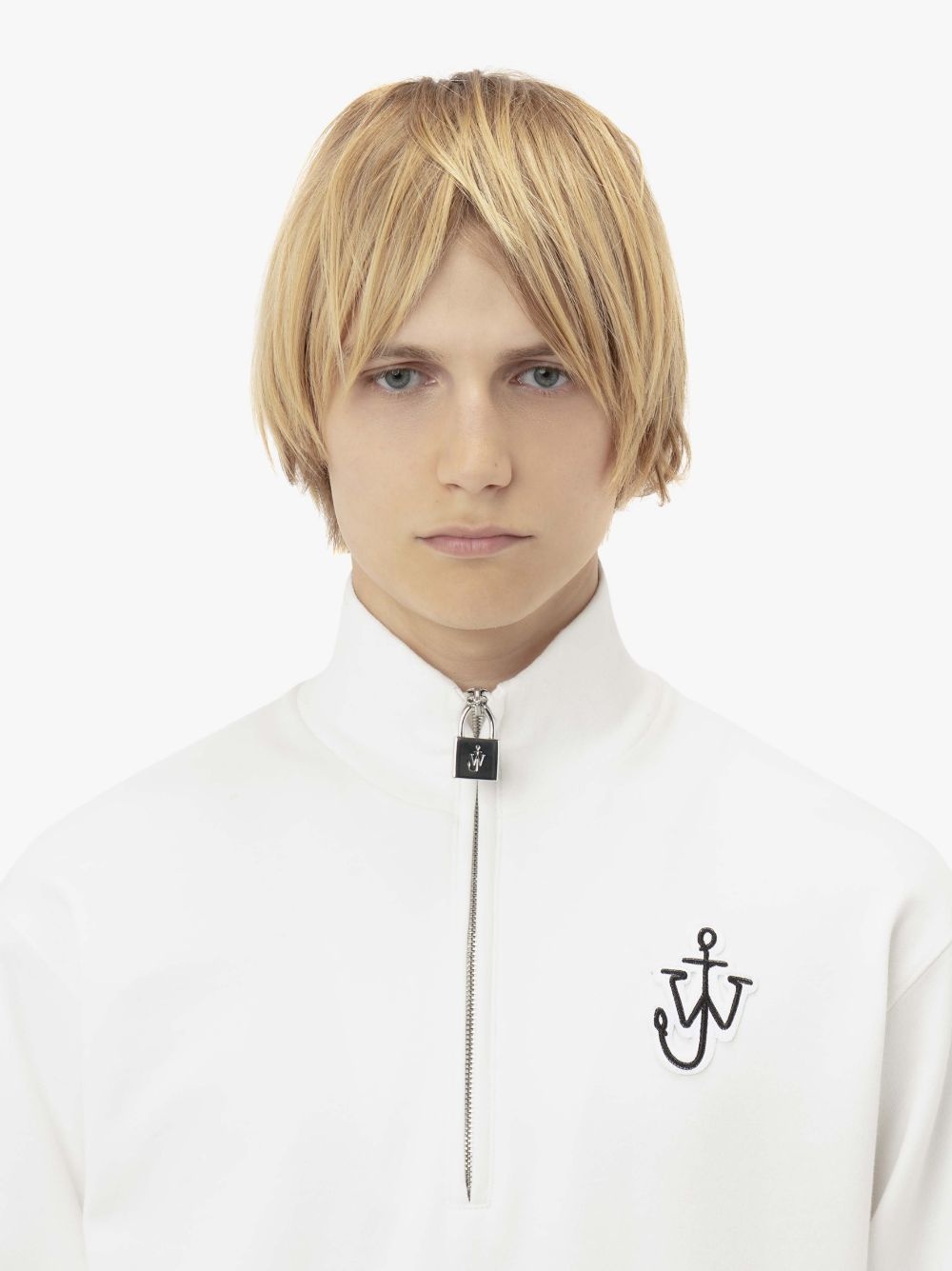 PADLOCK HALF ZIP SWEATSHIRT - 6