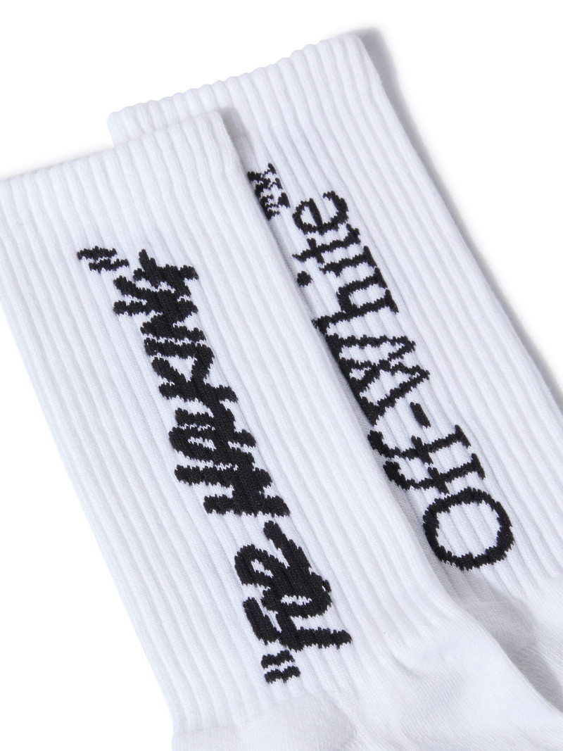 Off-White Mid Calf Socks Quote outlook