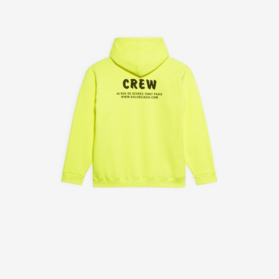 BALENCIAGA Crew Medium Fit Hoodie outlook