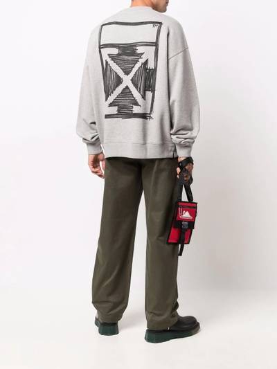 Off-White Arrows logo-print sweatshirt outlook