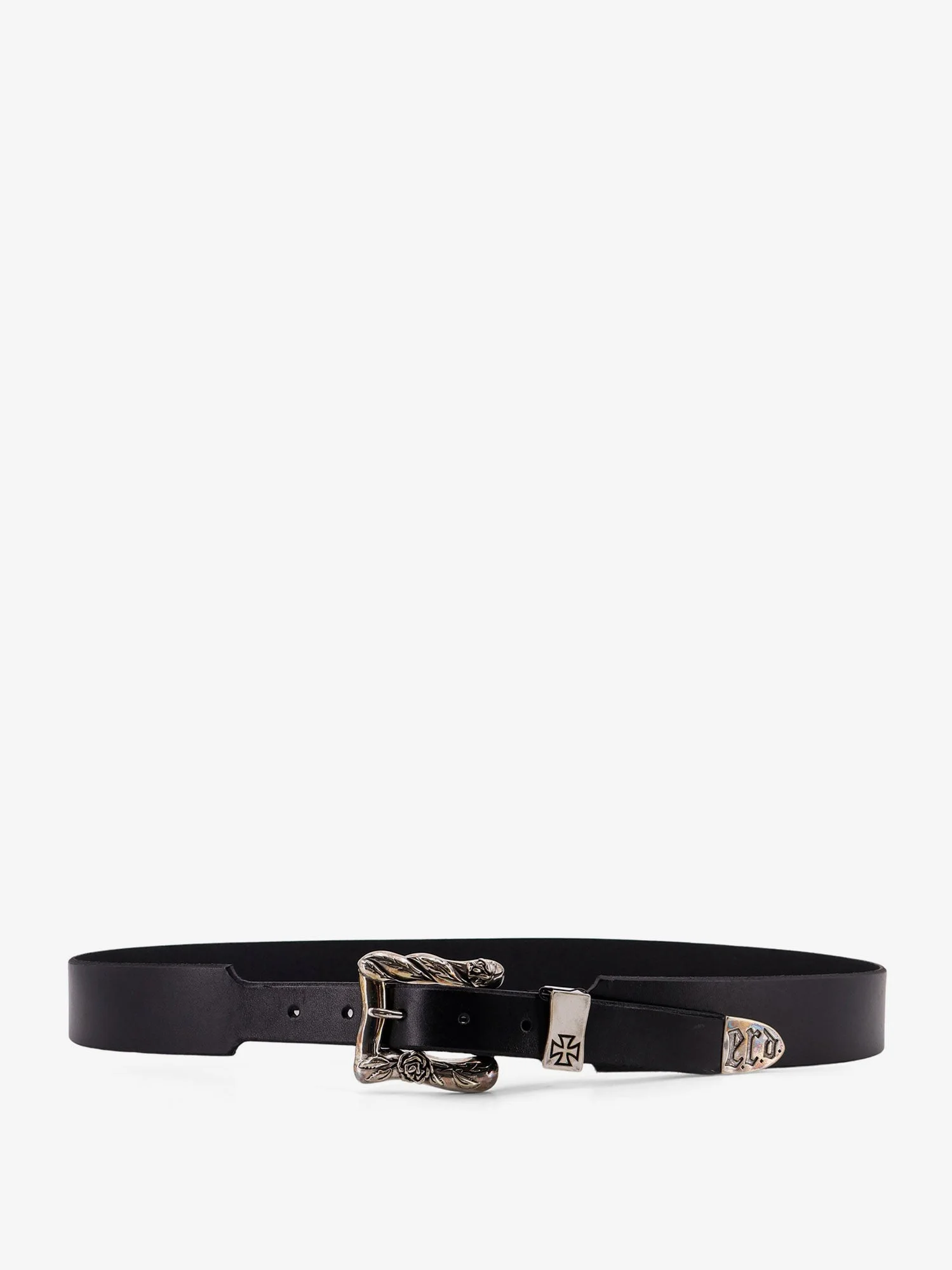 Enfants Riches Deprimes Classic Rose Buckle Belt - 1