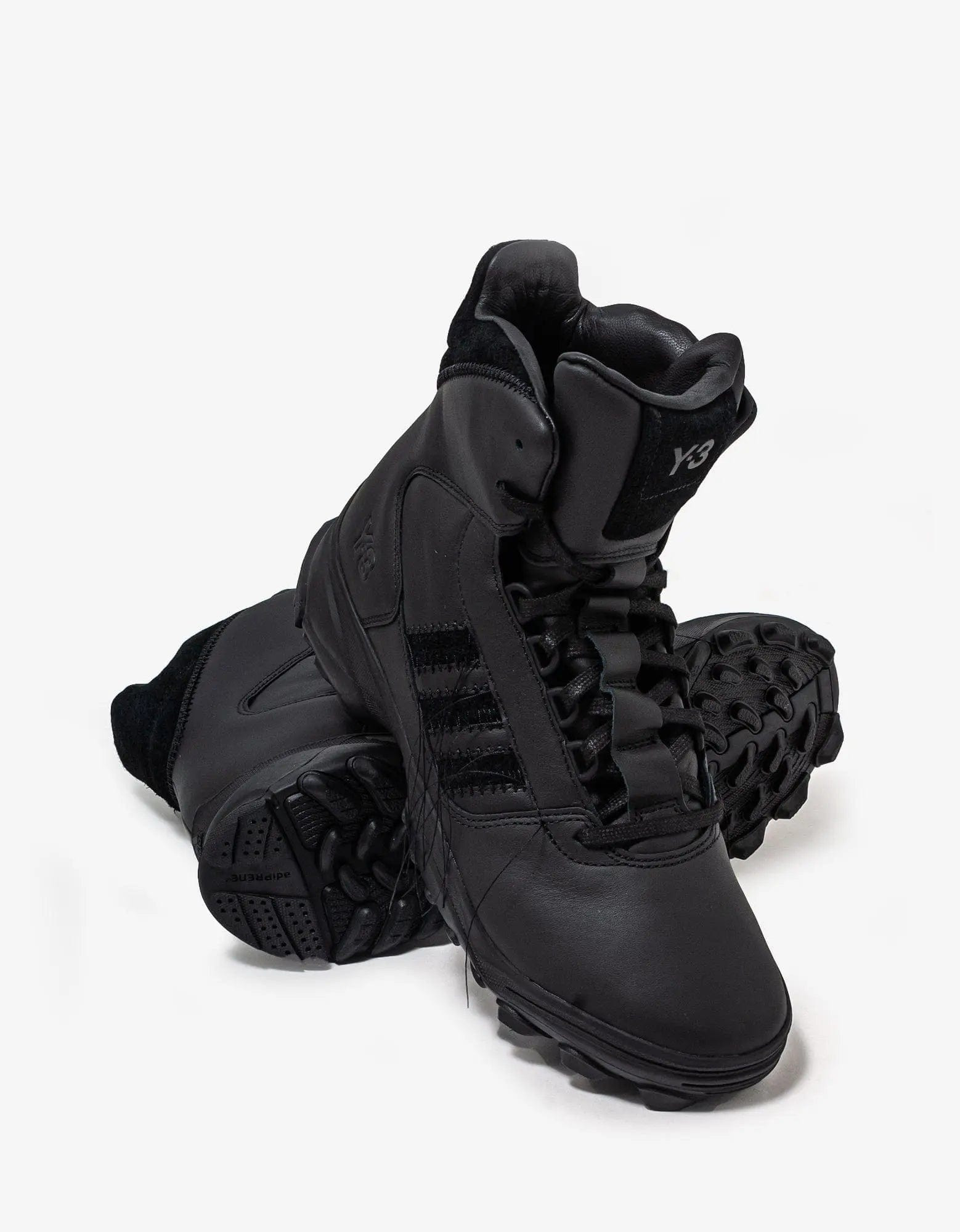 Y-3 Black Stitch Stripes GSG9 Trainers - 5