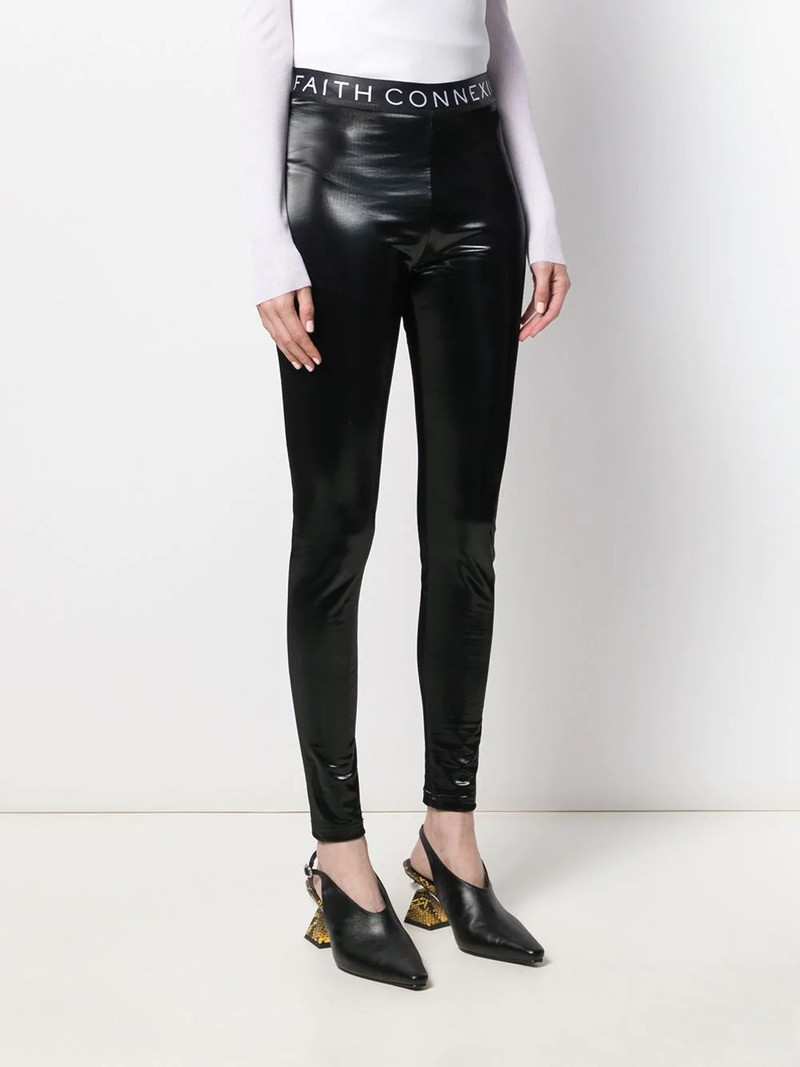 logo waistband leggings 3