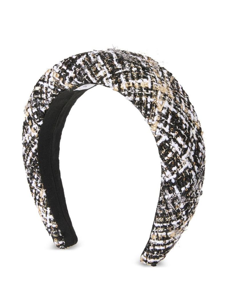 tweed headband 1
