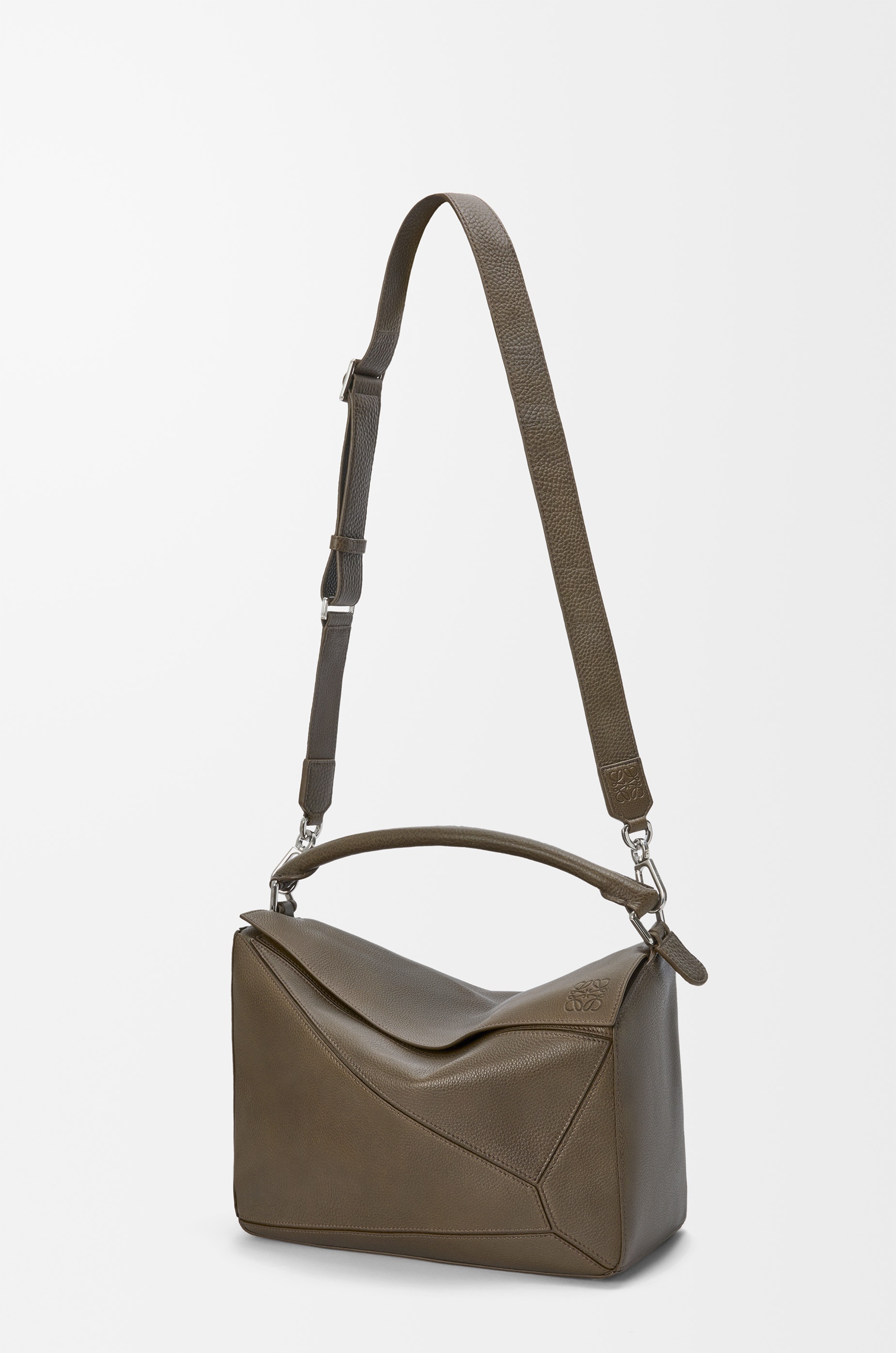 Large Puzzle bag in supple grained calfskin - 5