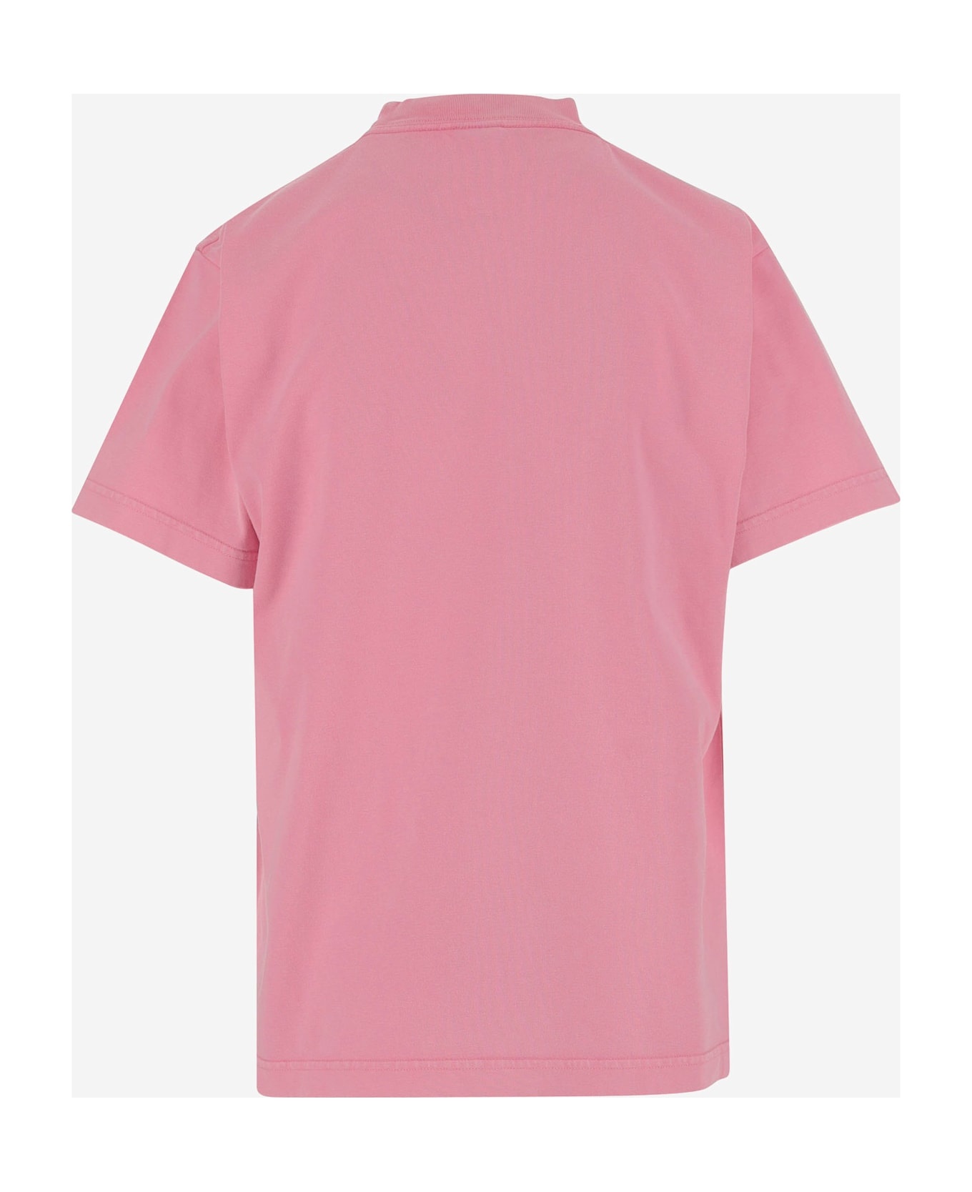 Pink Cotton T-shirt - 2