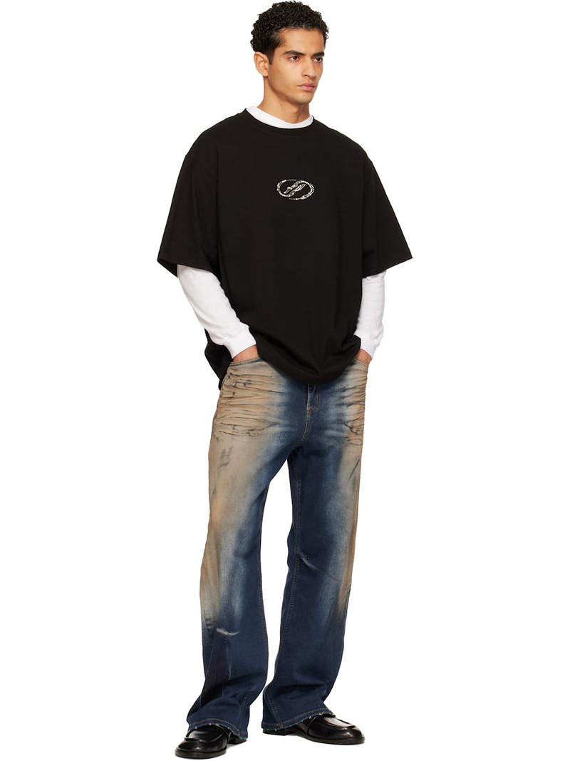 We11done Black Se11done T-shirt outlook