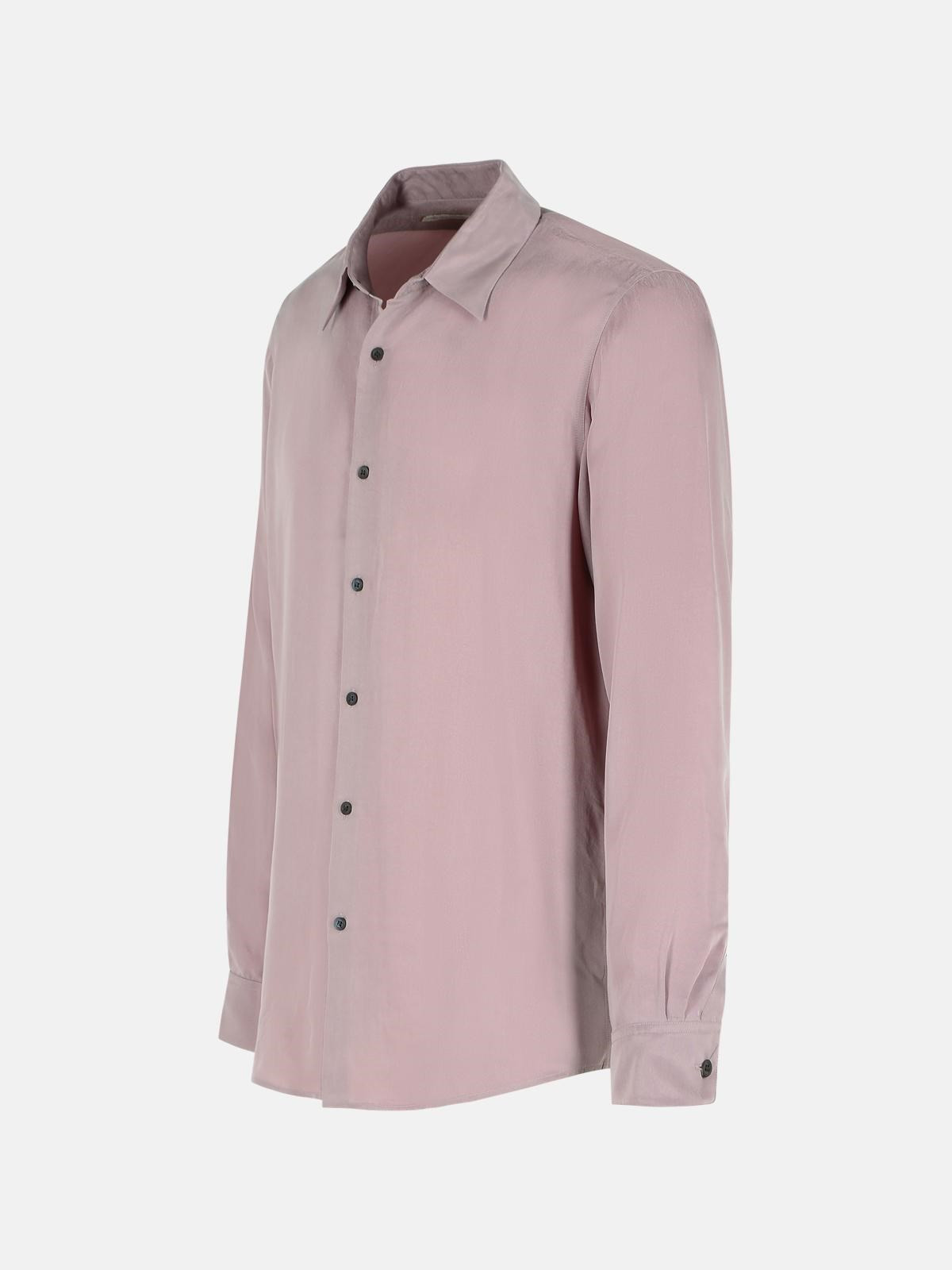 MAUVE CUPRO SHIRT - 2