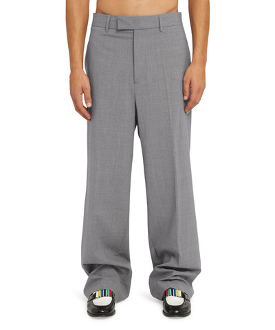 MSGM Virgin wool "Wool Suiting" tailored trousers outlook