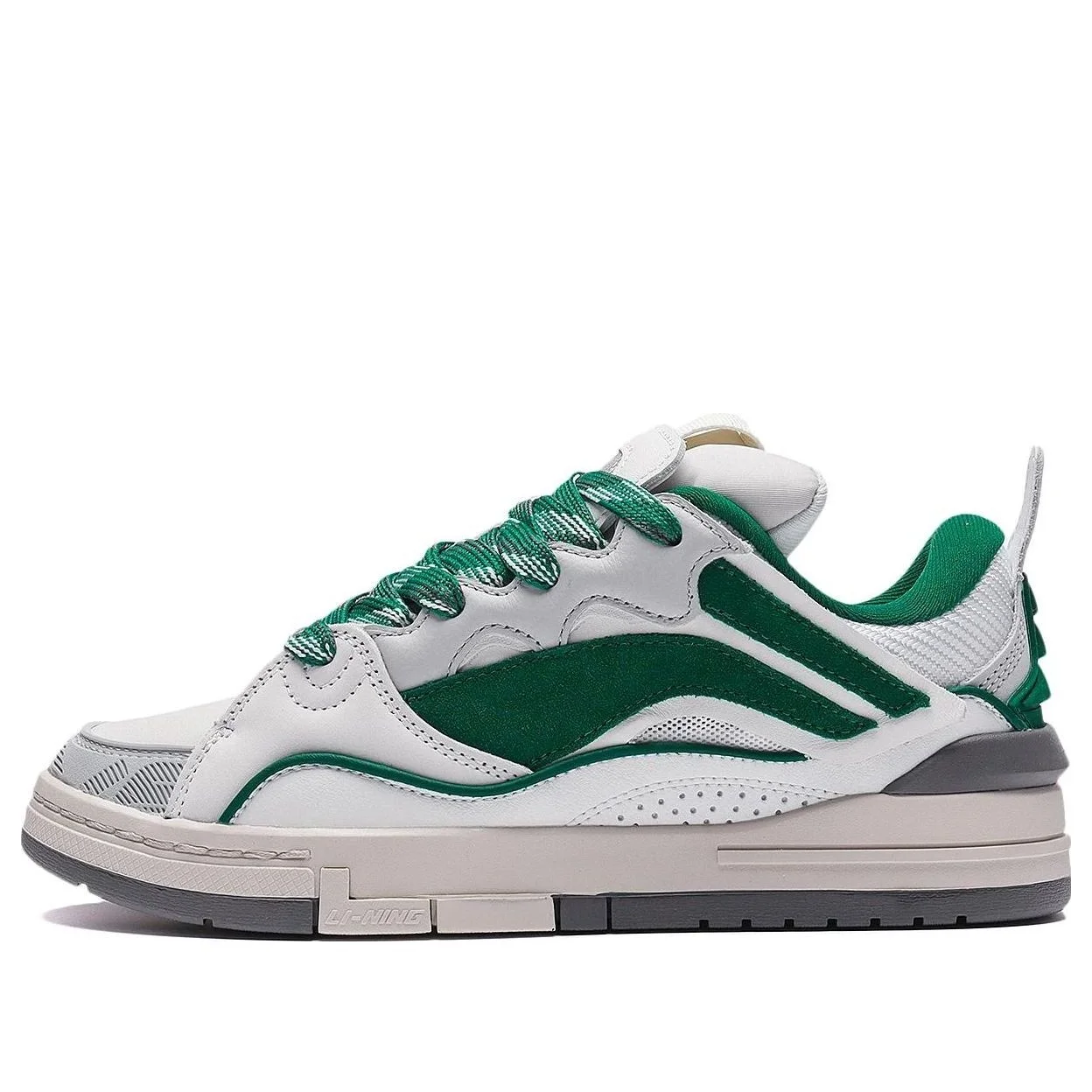 (WMNS) Li-Ning Superwave Golden 'White Green' AECS074-2 - 1