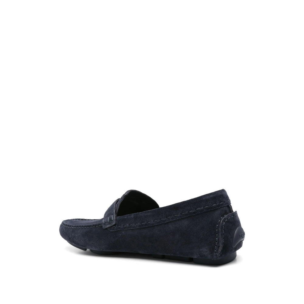 Fendi Blue Loafers Men - 4