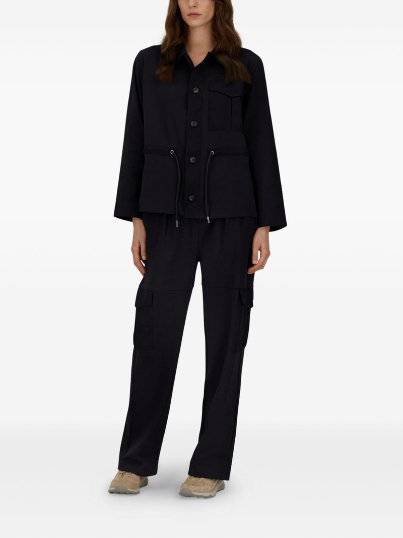 Herno drawstring pocket-detail shirt outlook